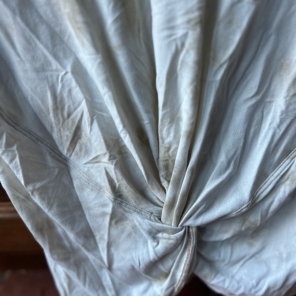 lululemon athletica Cream Tie-Dye Top knot front cropped small - Picture 3 of 6